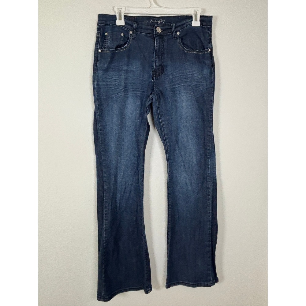 Firefly Womens Bootcut Jeans Medium Wash Denim Classic Five Pocket Style